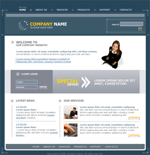 Free School, Nursery, Daycare Website Template