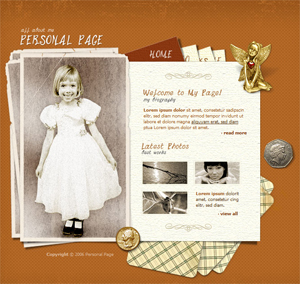 Personal Free Website Template