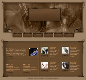 Photo, Video, Wedding, Free Website Template